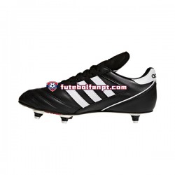 Branco Preto Adidas Classic Kaiser 3 Cup SG Chuteiras de futebol