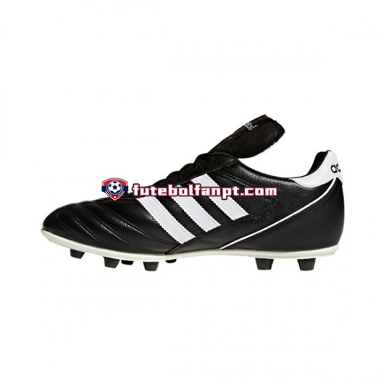 Branco Preto Adidas Classic Kaiser 3 Liga FG Chuteiras de futebol