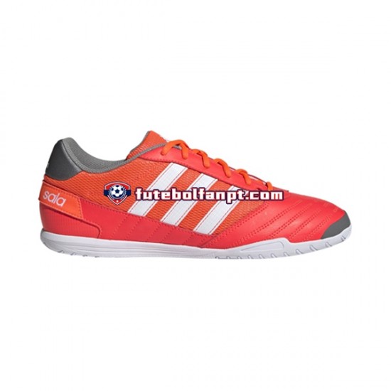 Vermelho Adidas Classic Super Sala IN Halle White Chuteiras de futebol