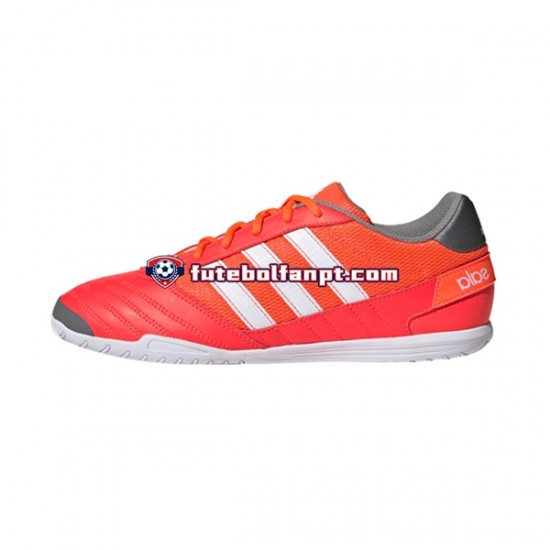 Vermelho Adidas Classic Super Sala IN Halle White Chuteiras de futebol