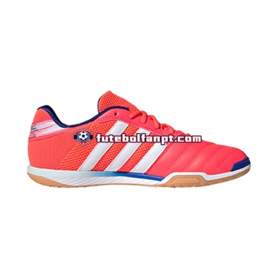 Rosa Azul Branco Adidas Classic Top Sala IN Halle Chuteiras de futebol