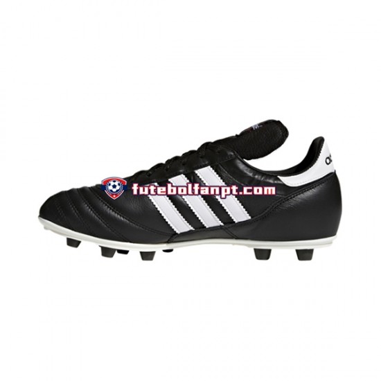 Branco Preto Adidas Copa Mundial FG Chuteiras de futebol