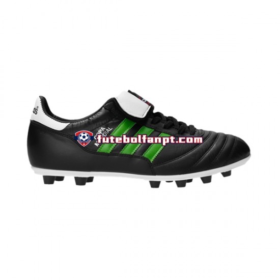 Verde Preto Adidas Copa Mundial FG Chuteiras de futebol