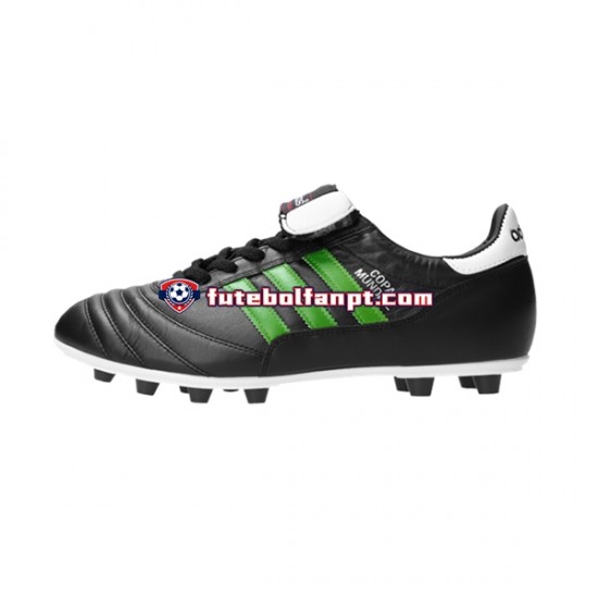 Verde Preto Adidas Copa Mundial FG Chuteiras de futebol