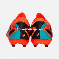 Laranja Azul Preto Adidas Messi X Speedportal.3 FG Chuteiras de futebol