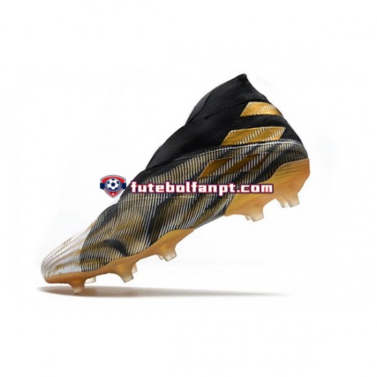 Amarelo Branco Preto Adidas Nemeziz9 FG d Chuteiras de futebol