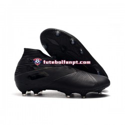 Preto Adidas Nemeziz9 FG Chuteiras de futebol