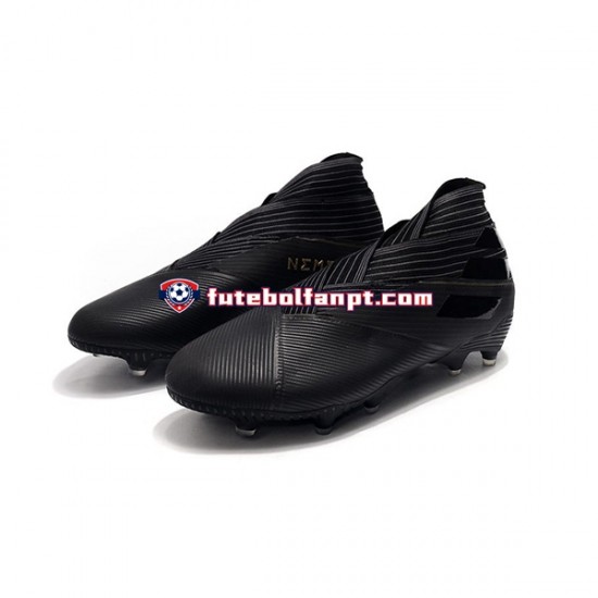 Preto Adidas Nemeziz9 FG Chuteiras de futebol