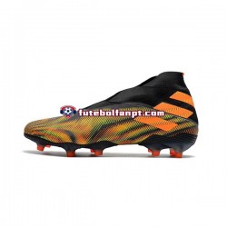 Laranja Verde Preto Adidas Nemeziz9 FG Chuteiras de futebol