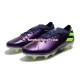 Roxo Verde Adidas Nemeziz9.1 FG Chuteiras de futebol