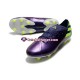 Roxo Verde Adidas Nemeziz9.1 FG Chuteiras de futebol