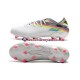 Branco Adidas Nemeziz9.1 FG Chuteiras de futebol