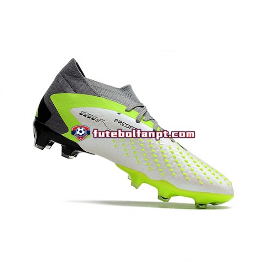 Branco Verde Preto Adidas PREDATOR ACCURACY23.1 FG Chuteiras de futebol