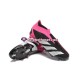 Rosa Branco Preto Adidas Predator ACCURACY FG Chuteiras de futebol