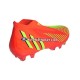 Vermelho Verde Adidas Predator EDGE AG Game Data Chuteiras de futebol