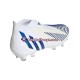 Azul Branco Adidas Predator EDGE FG Diamond Edge Chuteiras de futebol