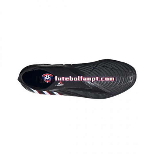 Preto Adidas Predator EDGE FG Edge of Darkness Chuteiras de futebol