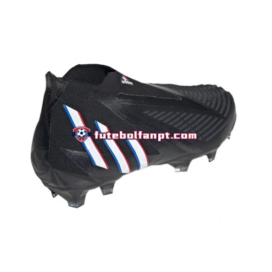 Preto Adidas Predator EDGE FG Edge of Darkness Chuteiras de futebol