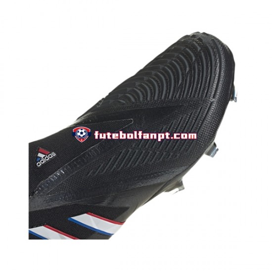 Preto Adidas Predator EDGE FG Edge of Darkness Chuteiras de futebol