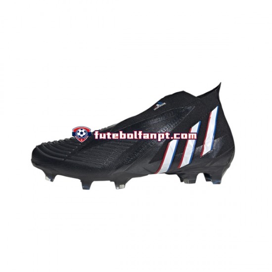 Preto Adidas Predator EDGE FG Edge of Darkness Chuteiras de futebol