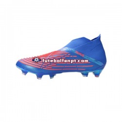 Vermelho Azul Adidas Predator EDGE FG Sapphire Edge Chuteiras de futebol