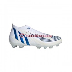 Azul Branco Adidas Predator EDGE.1 AG Diamond Edge Chuteiras de futebol