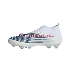 Azul Branco Adidas Predator EDGE.1 AG Diamond Edge Chuteiras de futebol