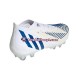 Azul Branco Adidas Predator EDGE.1 AG Diamond Edge Chuteiras de futebol