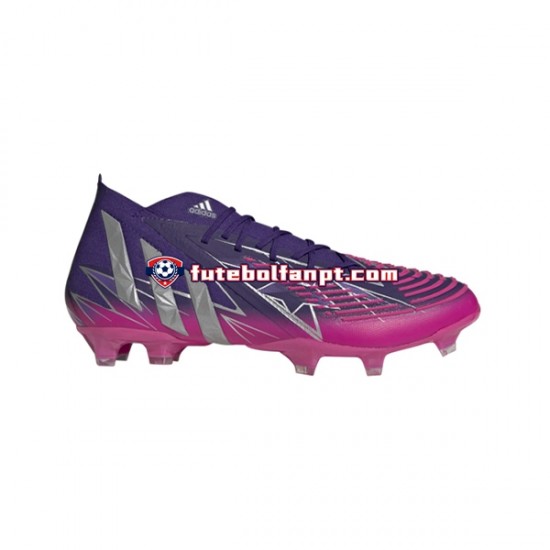 Roxo Adidas Predator EDGE.1 FG Champions Code Chuteiras de futebol