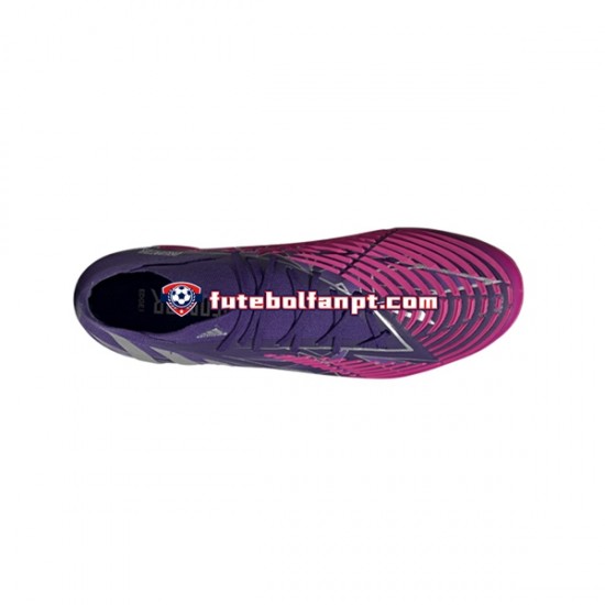 Roxo Adidas Predator EDGE.1 FG Champions Code Chuteiras de futebol