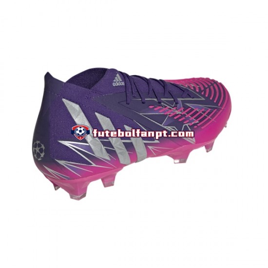 Roxo Adidas Predator EDGE.1 FG Champions Code Chuteiras de futebol