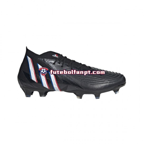 Preto Adidas Predator EDGE.1 FG Edge of Darkness Chuteiras de futebol