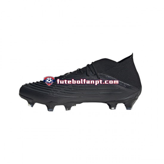 Preto Adidas Predator EDGE.1 FG Edge of Darkness Chuteiras de futebol