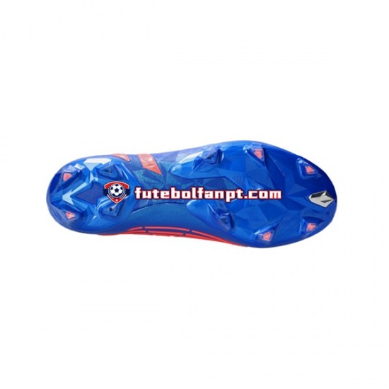 Vermelho Azul Adidas Predator EDGE.1 FG Sapphire Edge Chuteiras de futebol