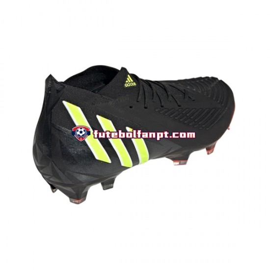 Amarelo Preto Adidas Predator EDGE.1 FG Shadowportal Chuteiras de futebol