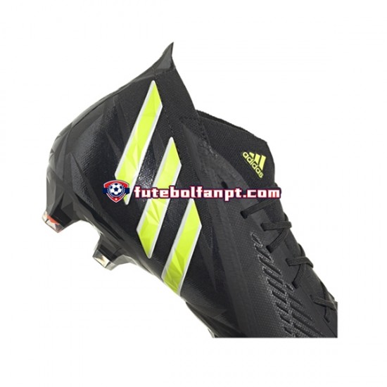 Amarelo Preto Adidas Predator EDGE.1 FG Shadowportal Chuteiras de futebol