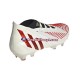 Vermelho Ouro Branco Adidas Predator EDGE.1 FG Showdown Chuteiras de futebol