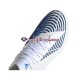 Azul Branco Adidas Predator EDGE.1 L AG Diamond Edge Chuteiras de futebol