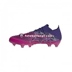 Roxo Adidas Predator EDGE.1 L FG Champions Code Chuteiras de futebol