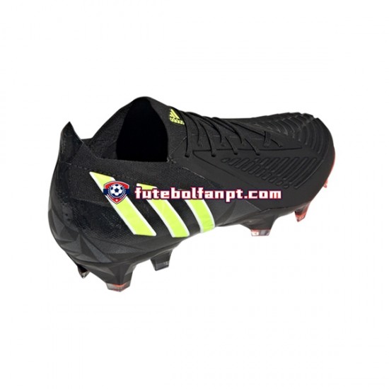 Amarelo Preto Adidas Predator EDGE.1 L FG Shadowportal Chuteiras de futebol