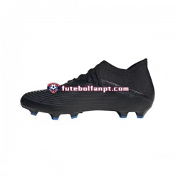 Preto Adidas Predator EDGE.3 FG Edge of Darkness Chuteiras de futebol