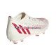 Vermelho Ouro Branco Adidas Predator EDGE.3 FG Showdown Chuteiras de futebol