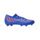 Vermelho Azul Adidas Predator EDGE.3 L FG Sapphire Edge Chuteiras de futebol