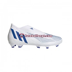 Azul Branco Adidas Predator EDGE.3 LL FG Diamond Edge Chuteiras de futebol