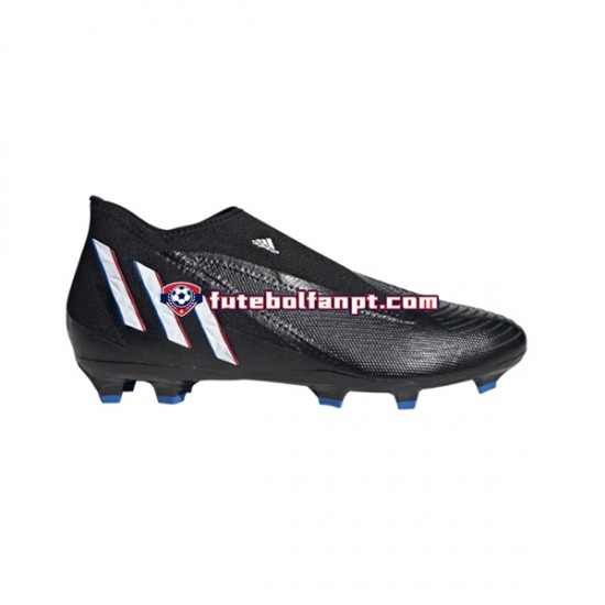 Preto Adidas Predator EDGE.3 LL FG Edge of Darkness Chuteiras de futebol