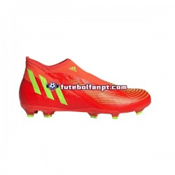 Vermelho Verde Adidas Predator EDGE.3 LL FG Game Data Chuteiras de futebol