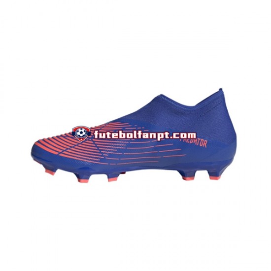 Azul Adidas Predator EDGE.3 LL FG Sapphire Edge Chuteiras de futebol