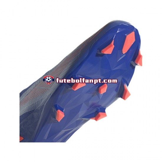 Azul Adidas Predator EDGE.3 LL FG Sapphire Edge Chuteiras de futebol