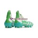 Branco Verde Adidas Predator FREAK FG Chuteiras de futebol