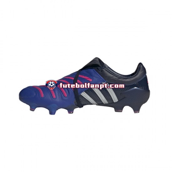 Rosa Azul Preto Adidas Predator Pulse UCL FG Chuteiras de futebol